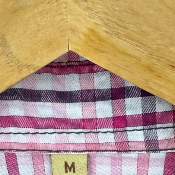 Larry Mahan Mens Size Medium Plaid Long Sleeve Shirt Pearl Snap Western Cowboy - Picture 8 of 8